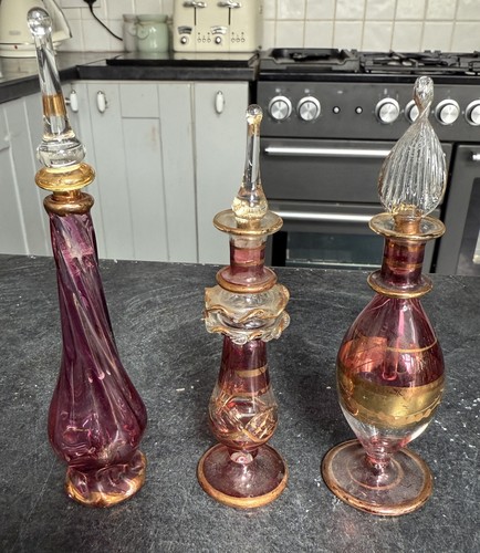 Vintage egyptian hand blown - 3,