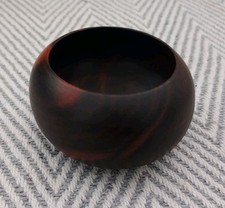 Macassar Ebony Small Bowl