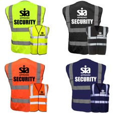 Hi Vis Security Vest SIA