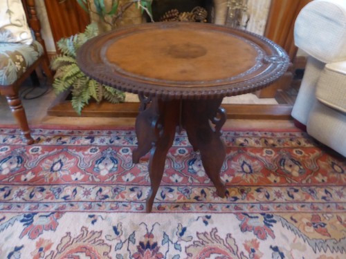 Vgc vintage indian carved - vgc,