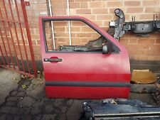 SAAB 9000 CS CSE ANNI AERO 1993 - 1998 RH UK O/S/F  DRIVERS RED DOOR BASIC