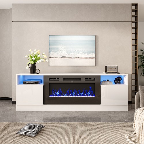 White 70inch stand unit - 70inch,