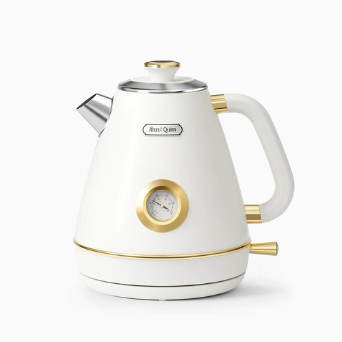 White gold hazel quinn retro - white,