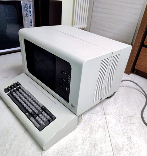 Vintage ibm 5251 green display - 5251,