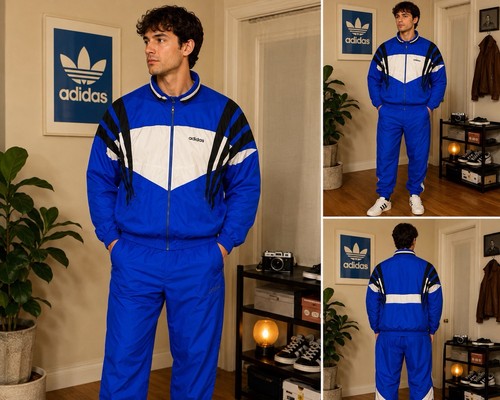 Vintage adidas track suit - adidas,