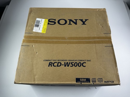 Sony rcd w500c - rcd-w500c, dual