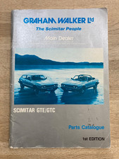 RELIANT SCIMITAR 3.0 GTE / GTC  PARTS CATALOGUE 1st Edition