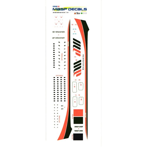 Masp decals air wisconsin - decals,