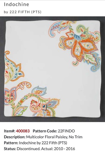 222 fifth set indochine - 222,