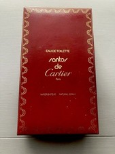 Santos De Cartier Eau De Toilette Vaporisateur Spray 50ml Vintage EMPTY BOTTLE