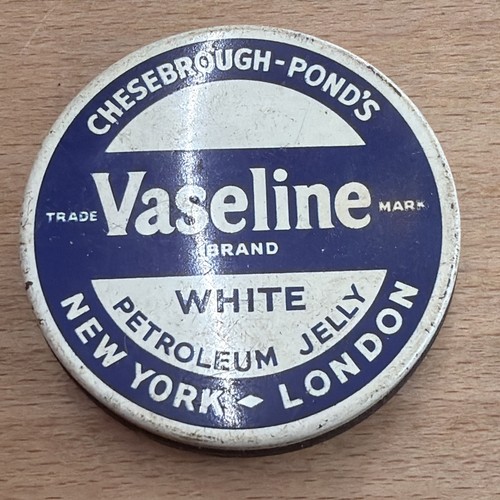 Vaseline petroleum jelly - petroleum, tin