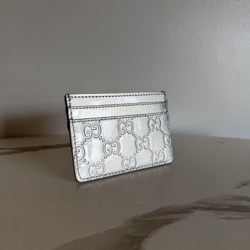 Gucci silver patent - gucci, leather