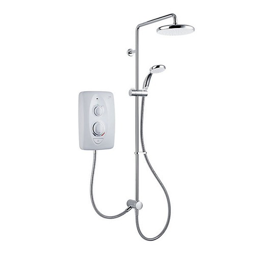 Electric shower 8kw - 10.8kw, dual
