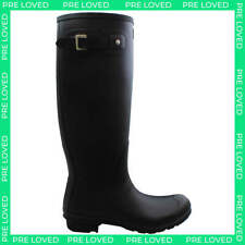 Hunter Original Tall Womens Black Wellington Boots NO BOX