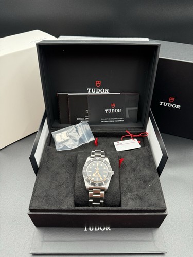 2026 new tudor black bay - black, 54