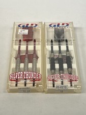 2 Vintage Dart Sets GLD SILVER
