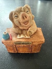 Job Lot Of Piggin Ornaments.