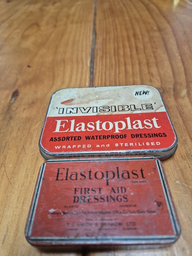Vintage tins elastoplast - vintage,