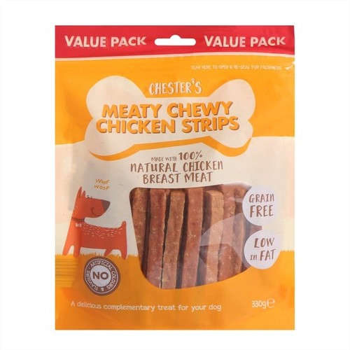 Meaty chewy chicken - chicken, strips