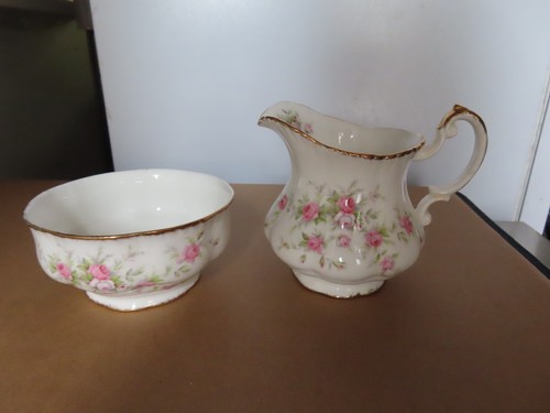 Vintage milk jug sugar bowl - milk,