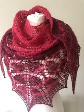 Hand knitted Silk/Alpaca