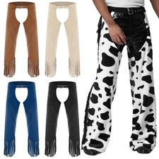 UK Mens Cow Print Assless