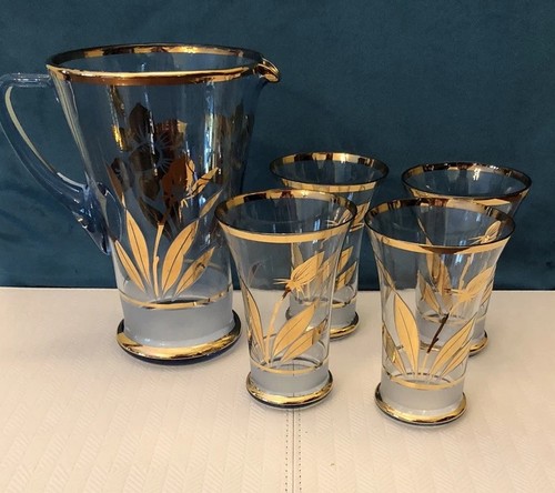 Vintage 1950s bluey glass - 1950s,