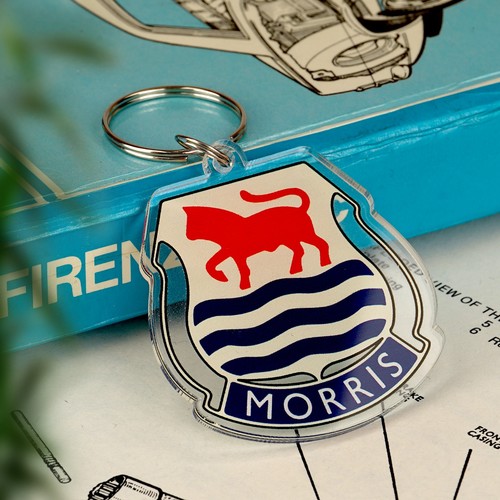 Morris badge keyring classic - morris,