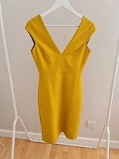 Zara Mustard Yellow Dress Size