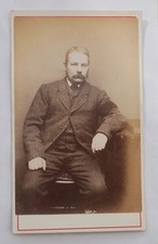 CDV OF MAN IN A 3-PIECE SUIT