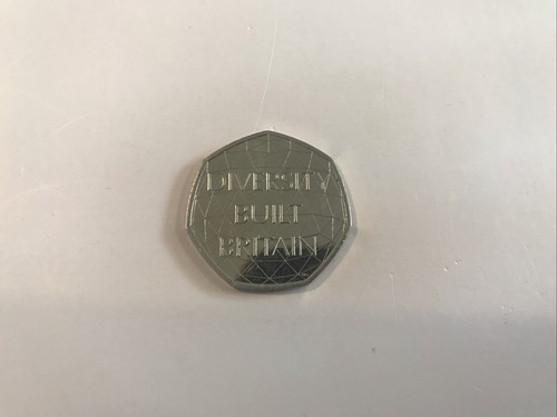 50p coin diversity built - coin,