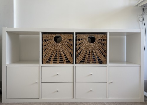 Ikea kallax shelving unit - shelving, with