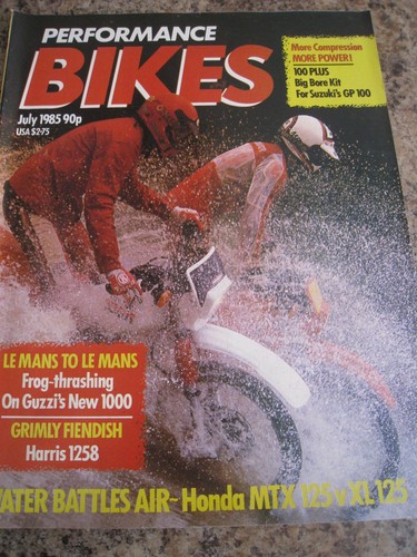 Performance bikes jul 1985 - jul,