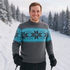 Hollister Ski Sweater Men's