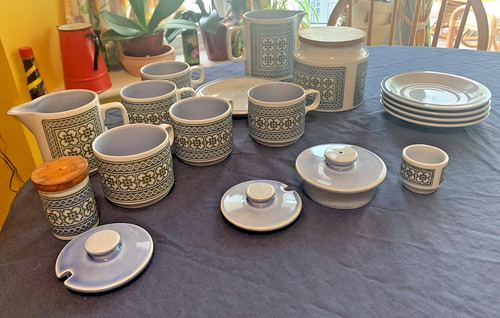 Hornsea tapestry pottery - hornsea,