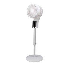 Pedestal Fan 10" White