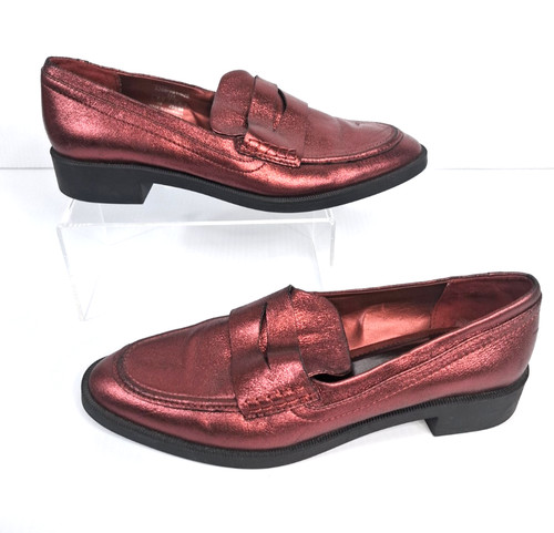 Zara woman metallic red - zara,