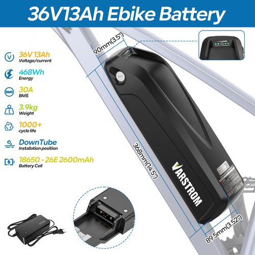 36v13ah varstrom lithium ebike - 36v13ah,