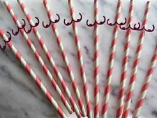 8 Pack Pink  colour boob straws - Hen Party, Stag Party, funny Decorations