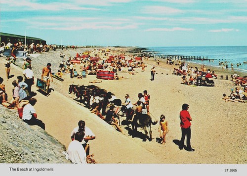 England postcard ingoldmells - postcard,