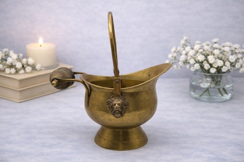 Vintage small copper brass - small,