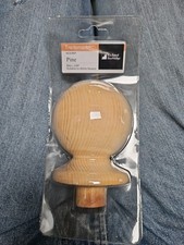 7 & a half Pine Ball Cap for Stair Newel Post Softwood Wooden Timber Balustrade