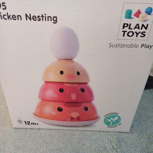 Plan toys stacking chicken - plan,