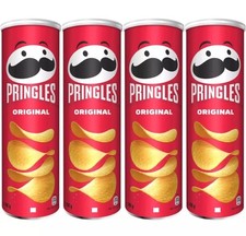 4 x Pringles Original 185g