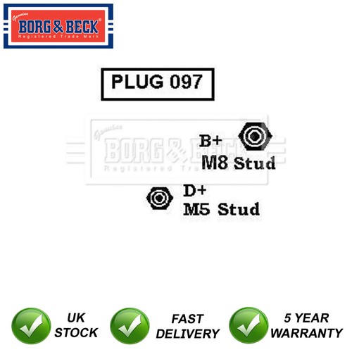 Alternator borg beck fits - beck,