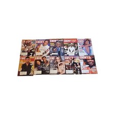 Ebony Magazine Lot of 10 1990s