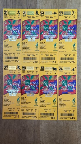 Ticket collection 1996 - ticket, x