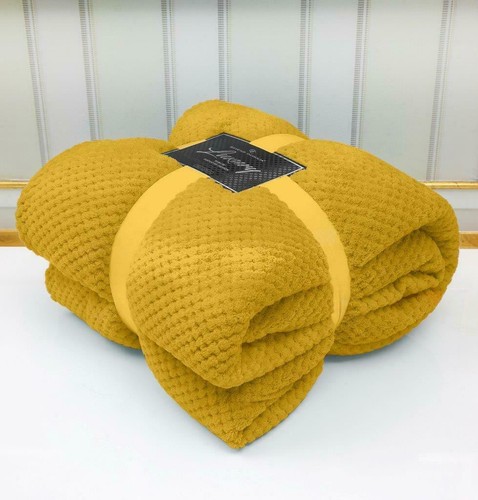 Luxury popcorn waffle - popcorn, fleece