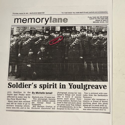 Derbyshire yeomanry press - derbyshire,