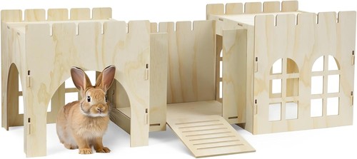 Extra large wooden rabbit - large,